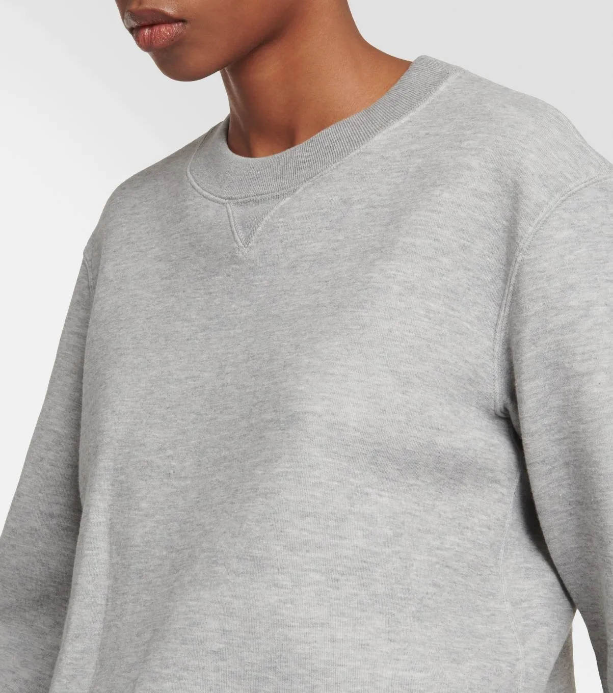 sacai  |Crew Neck Sweat Long Sleeves Plain Cotton