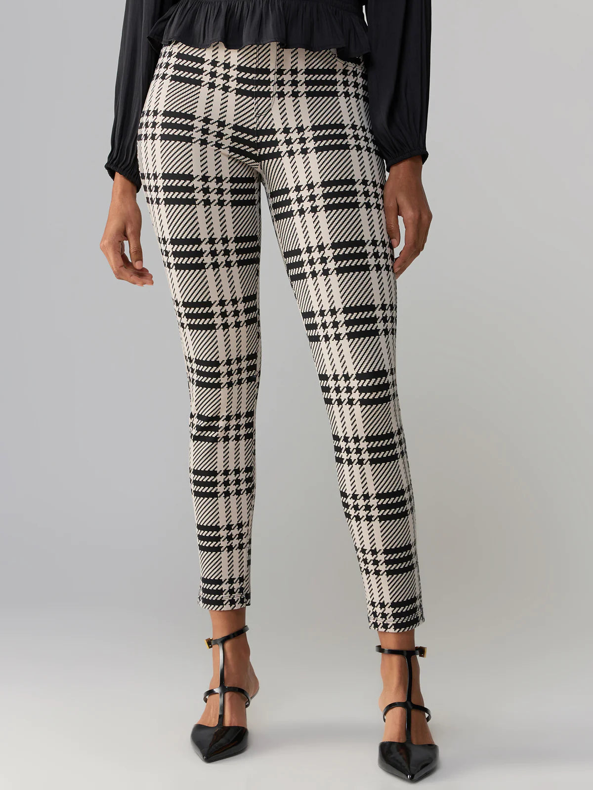 Sanctuary Runway Legging Plaid Prints