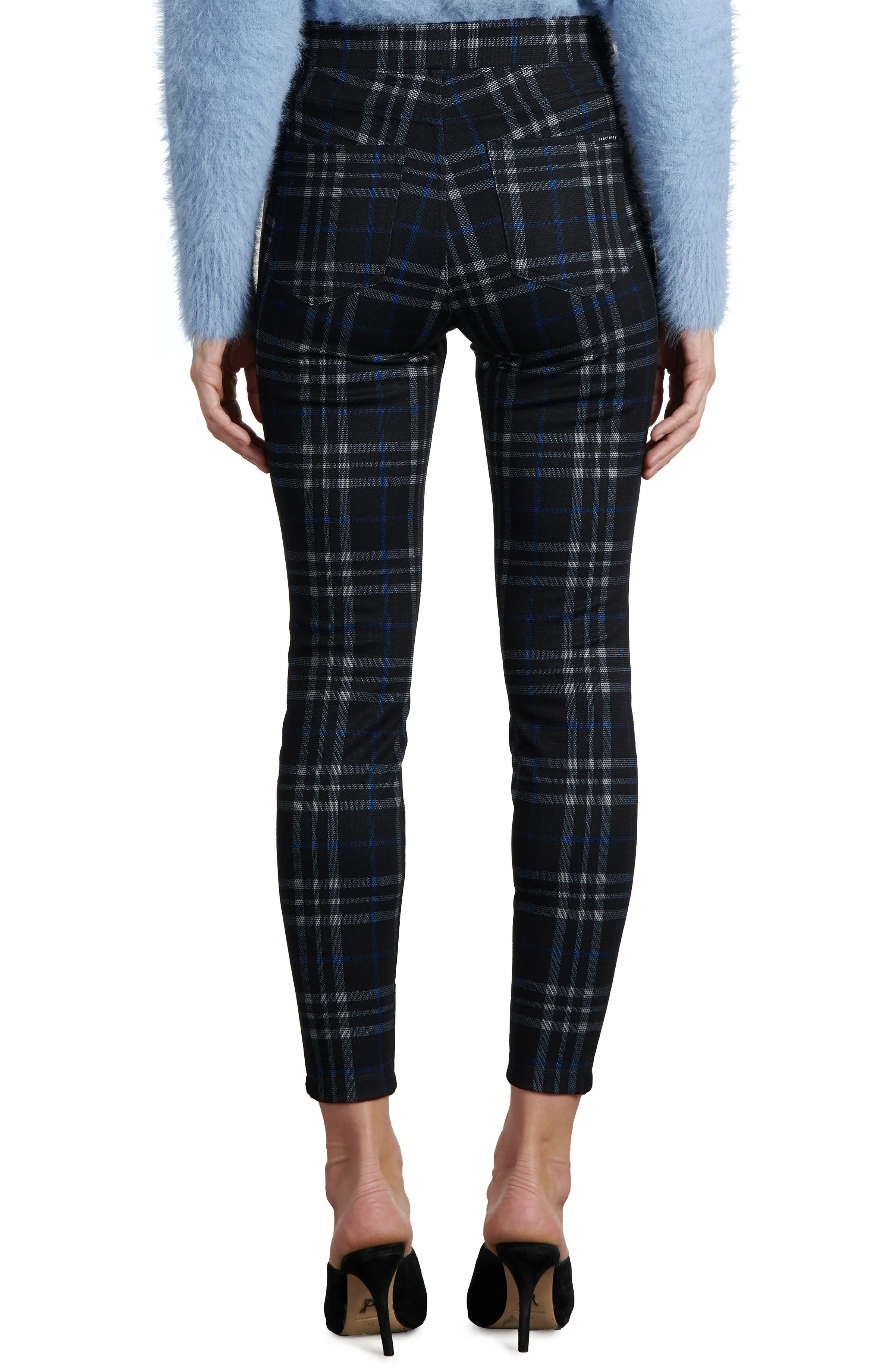 Sanctuary Runway Legging Plaid Prints