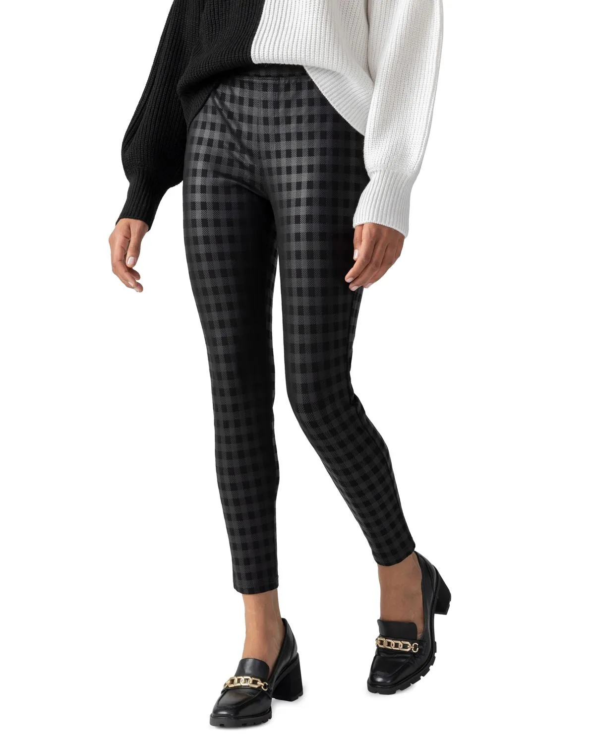 Sanctuary Runway Legging Plaid Prints