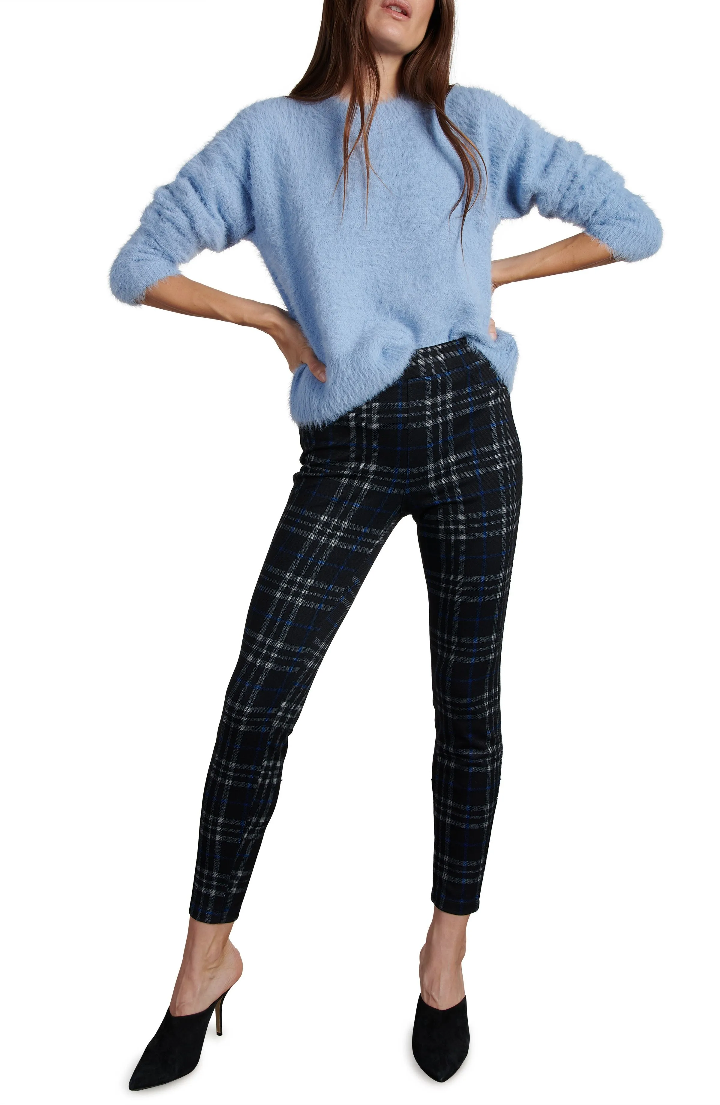 Sanctuary Runway Legging Plaid Prints