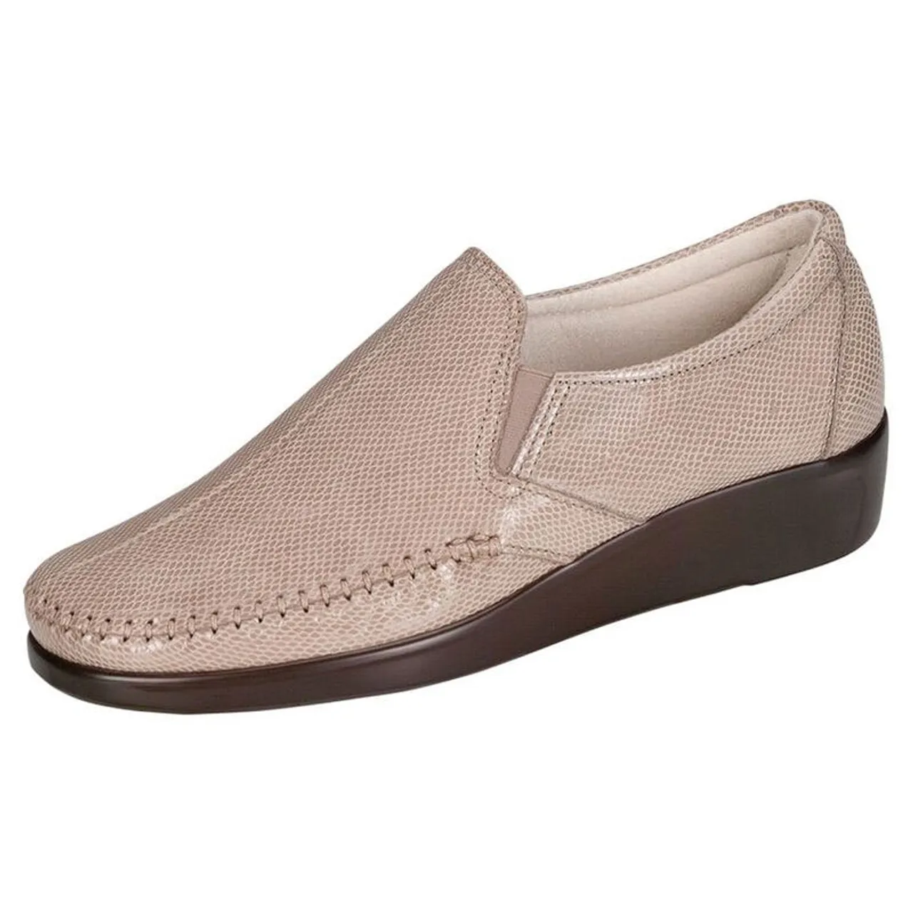 SAS DREAM Slip On Loafers Mushroom Snake