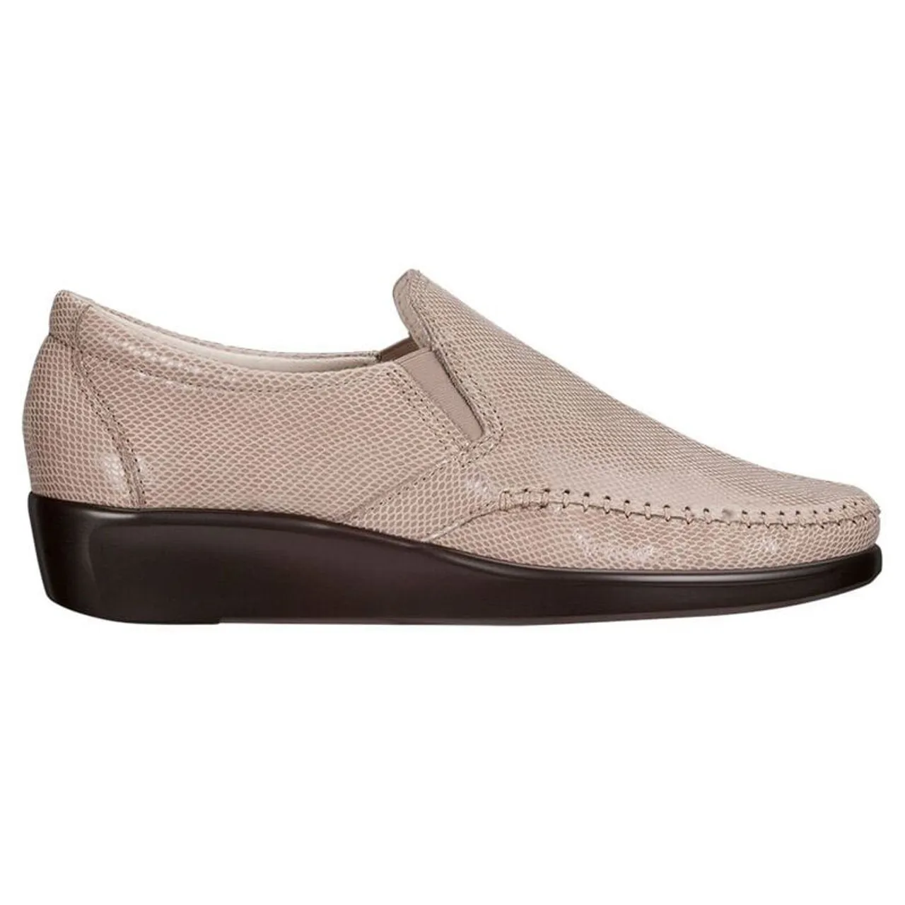 SAS DREAM Slip On Loafers Mushroom Snake