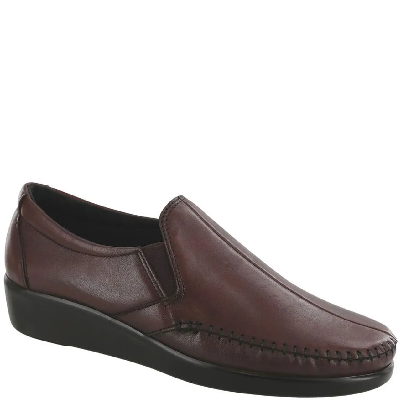 SAS DREAM Slip On Loafers Wine 