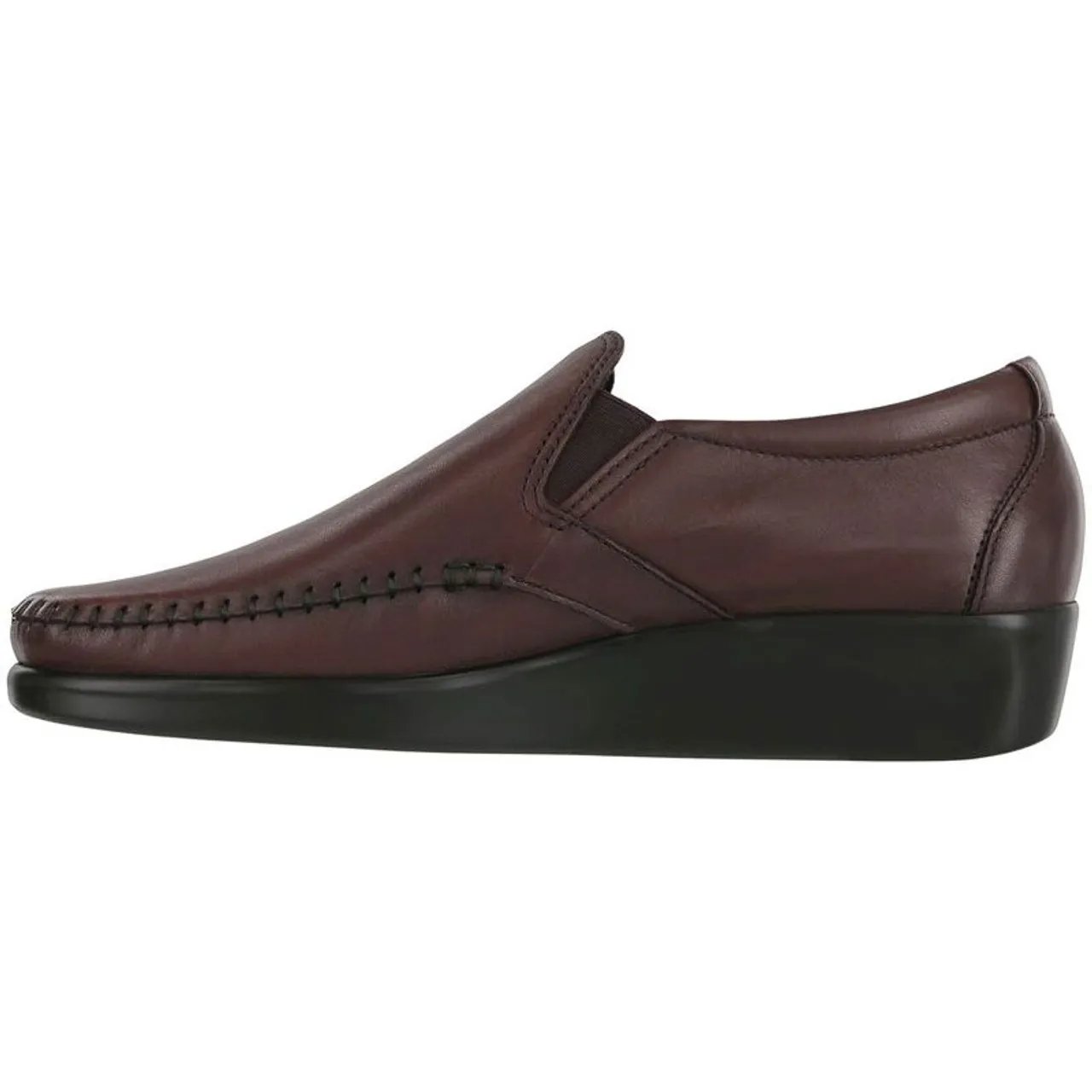 SAS DREAM Slip On Loafers Wine 