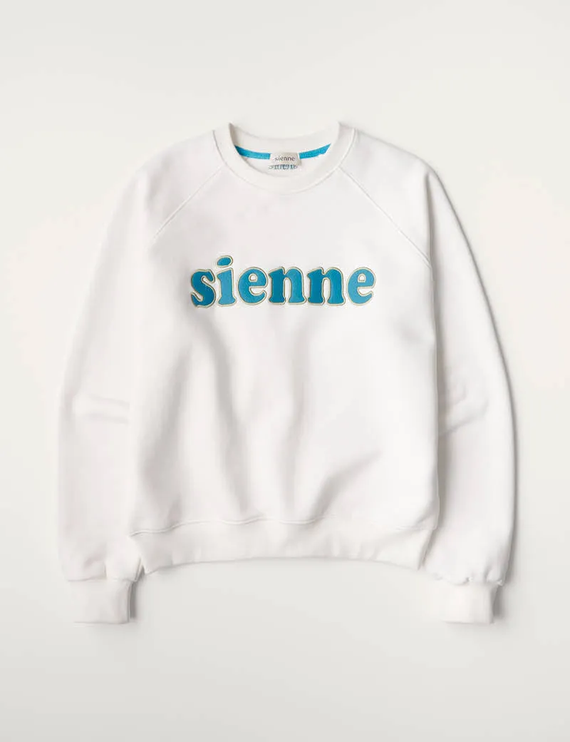 Sienne  |Long Sleeves Cotton Logo Hoodies & Sweatshirts