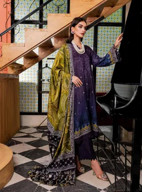 Signature Prints By Nureh Printed Marina Unstitched 3 Piece Suit - 76