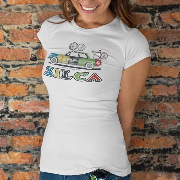 SILCA 1972 BMW 2002 TEAM CAR T-SHIRT - HARLEQUIN MEDIUM ACCESSORY