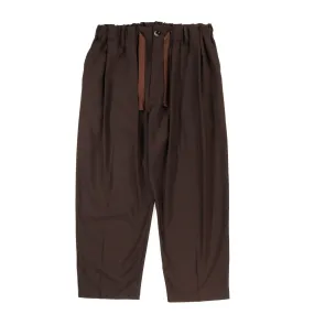 SILLAGE BAGGY TROUSERS BROWN