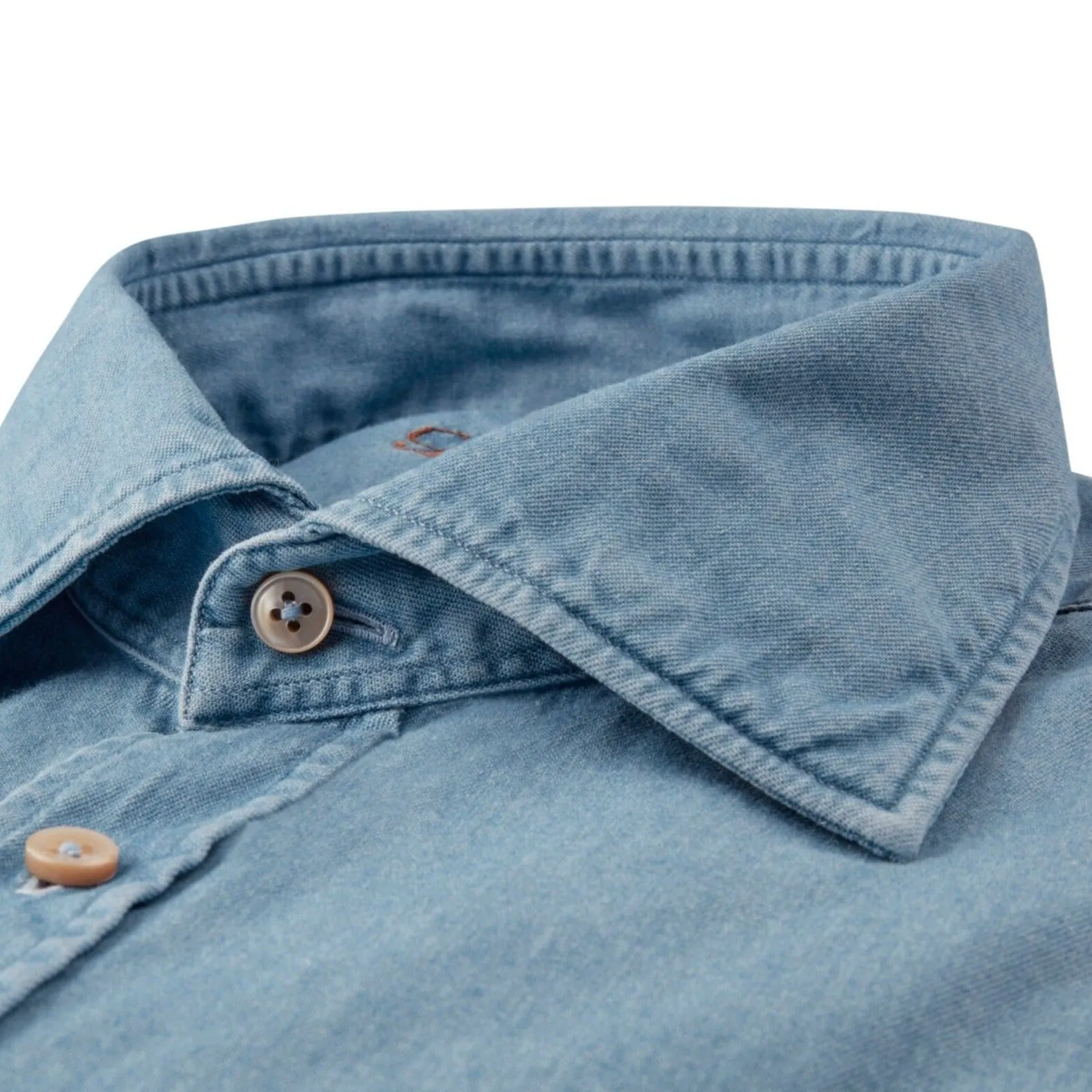 Stenstroms Blue Denim Shirt