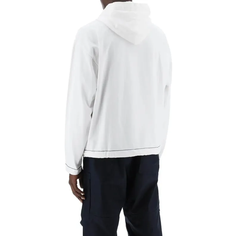 STONE ISLAND  |Long Sleeves Cotton Logo Hoodies