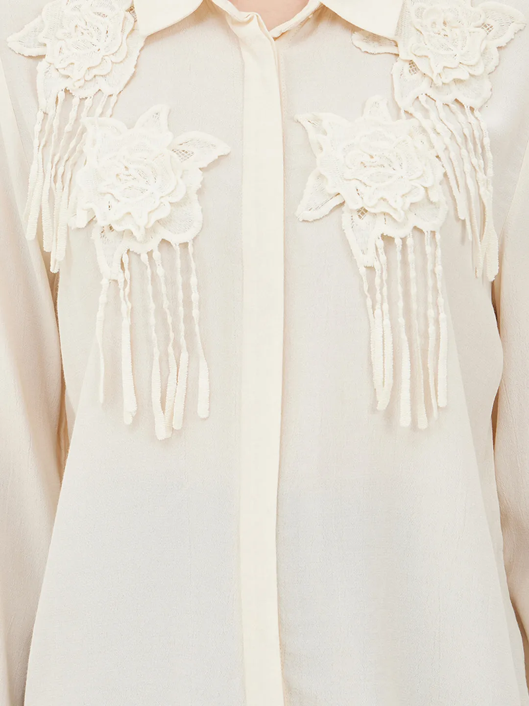 Sydney Embellished Full Sleeves Shirt