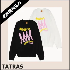 TATRAS  |Unisex U-Neck Long Sleeves Hoodies & Sweatshirts