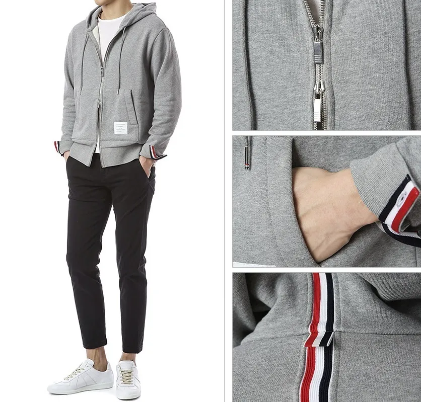 THOM BROWNE  |Logo Designers Hoodies