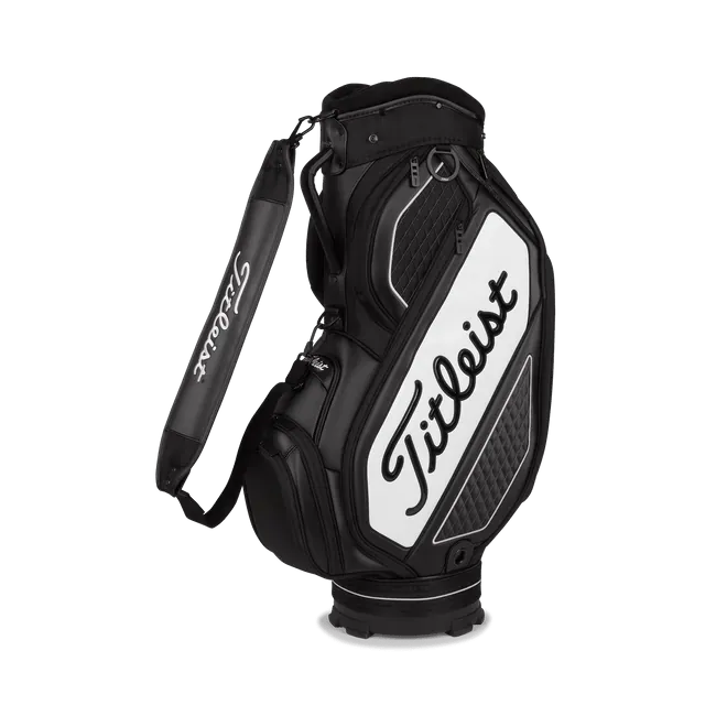 Titleist Midsize Staff Bag TB20SF4-01 Black/White