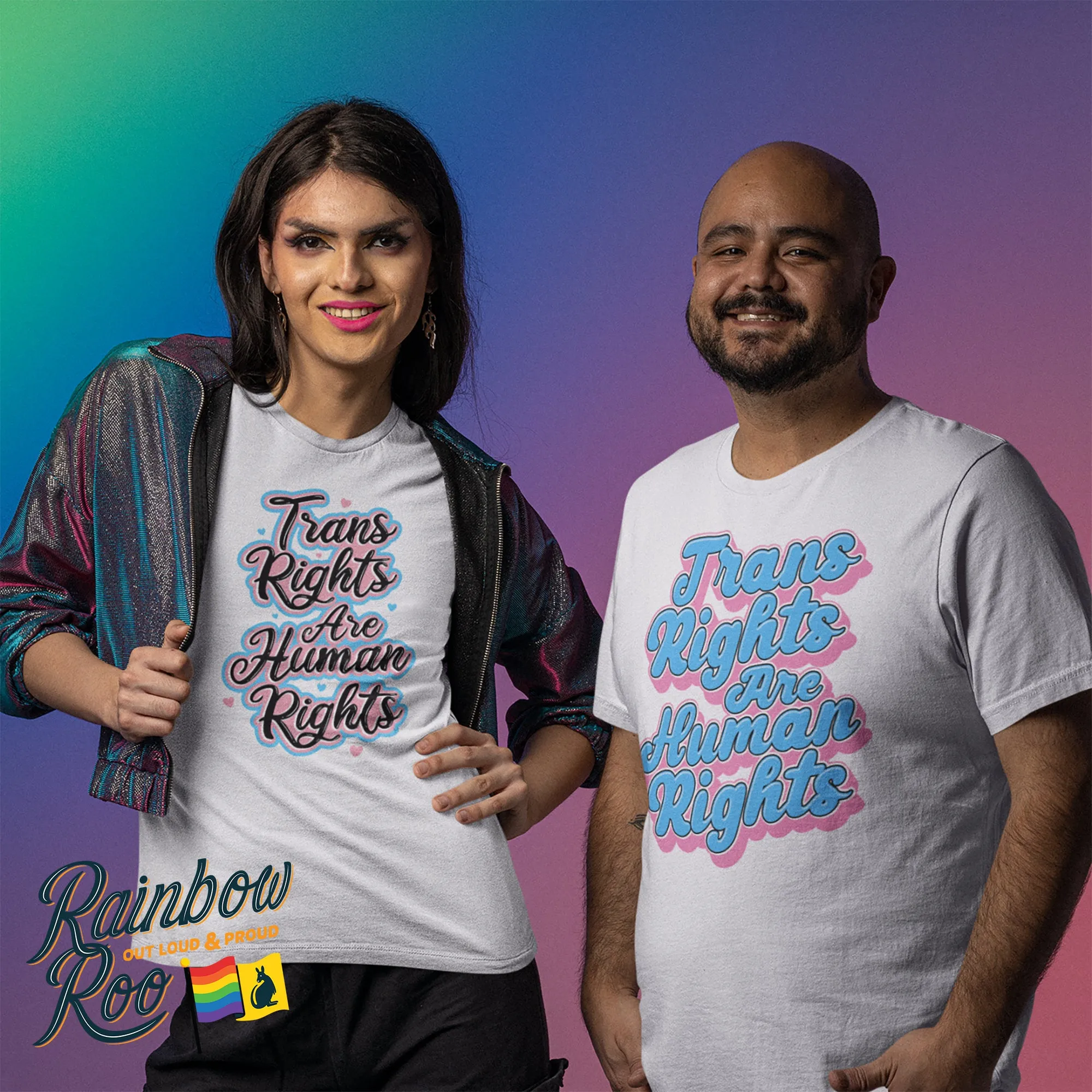 Trans Rights are Human Rights T-Shirt Unisex (T021)