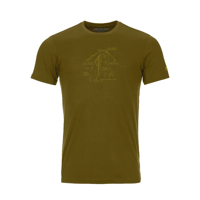 TSHIRT 120 TEC LAFATSCHER Man Green Moss