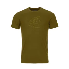 TSHIRT 120 TEC LAFATSCHER Man Green Moss