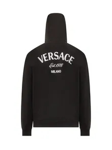 VERSACE  |Street Style Logo Luxury Hoodies