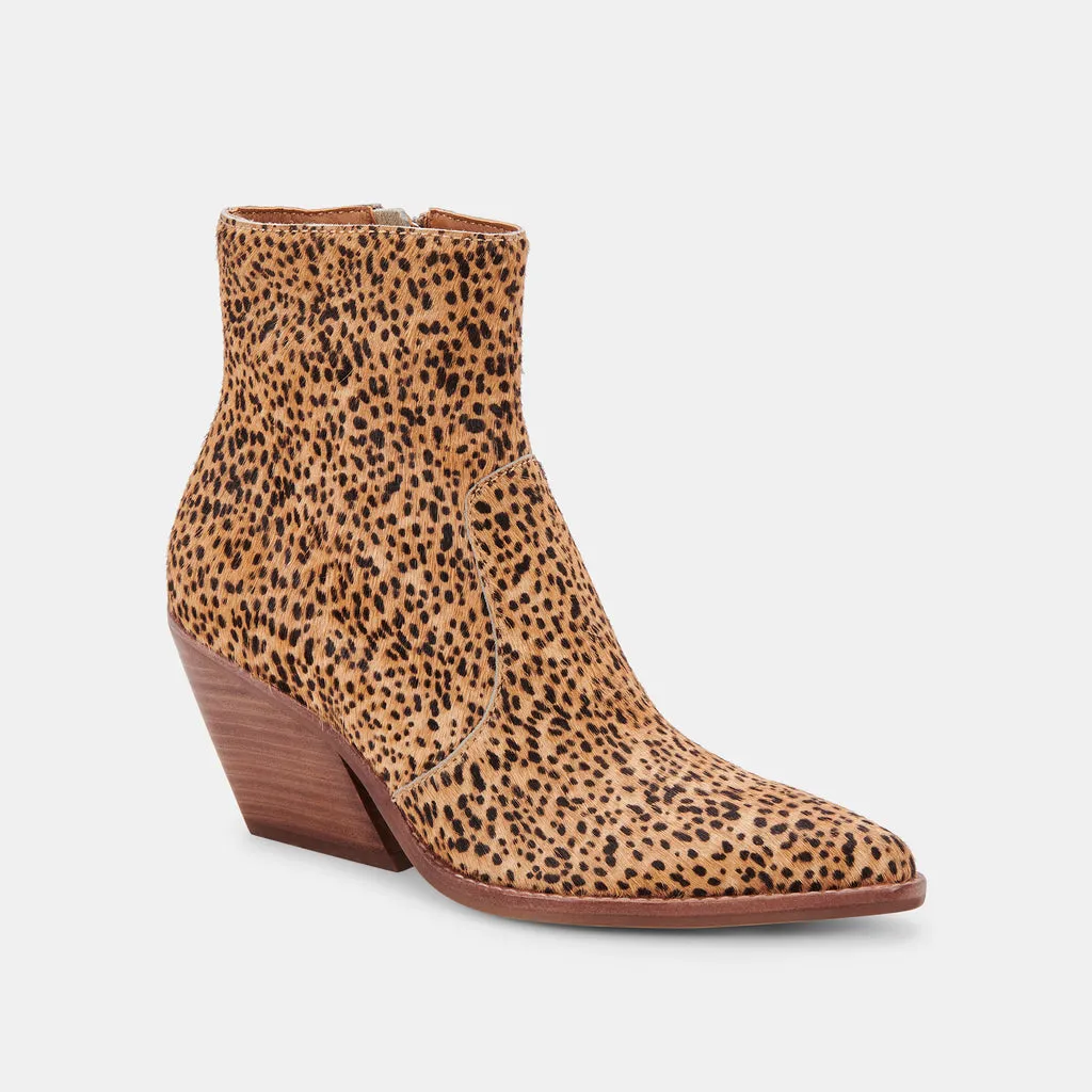 VOLLI BOOTS LEOPARD CALF HAIR– Dolce Vita 6808664440898