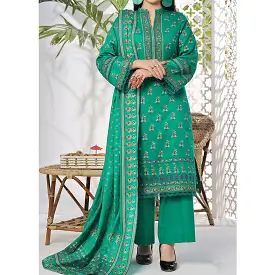 VS Daman Printed Lawn Suit Unstitched 3Pcs V-2 - 913 - B