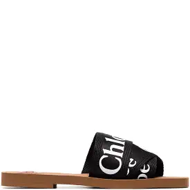 Woody Logo Slide (E), Black