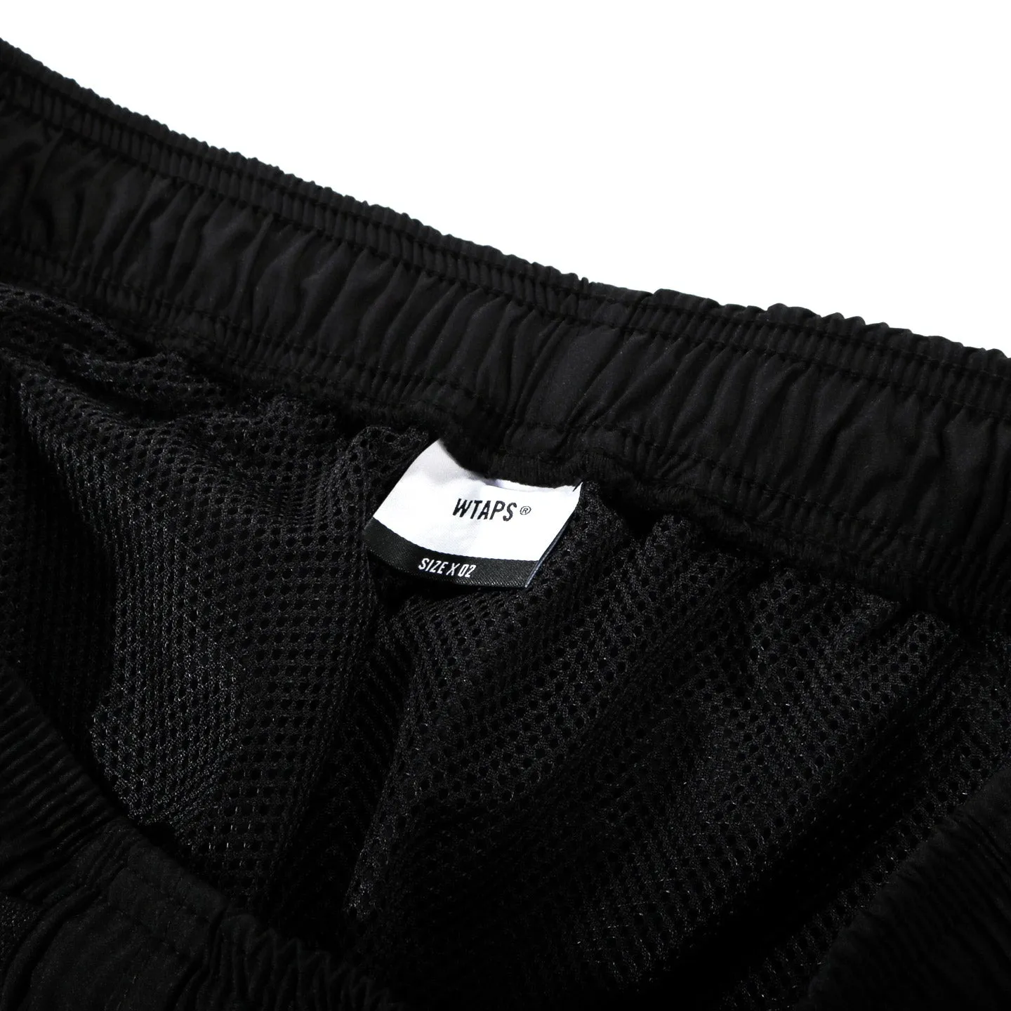 WTAPS SPORT TROUSERS POLY TAFFETA BLACK