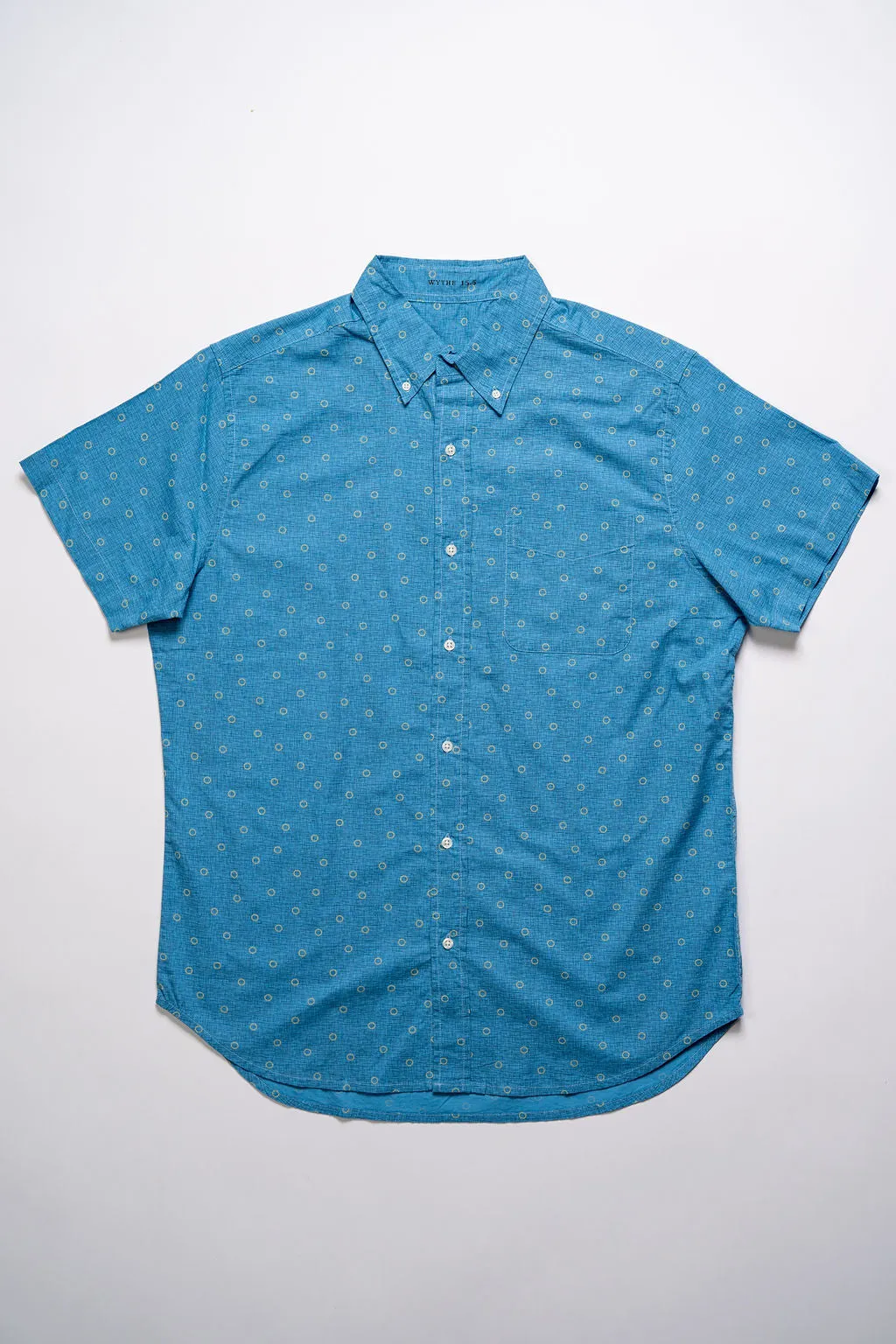 Wythe Outfield Print Short Sleeve - Team Blue