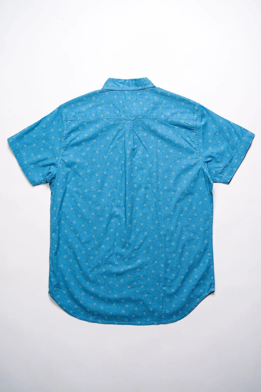 Wythe Outfield Print Short Sleeve - Team Blue